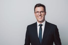 Manuel Hagel, Kandidat der CDU um das Amt des Ministerpräsidenten.